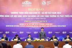 Ngày 19/9 sẽ diễn ra Diễn đàn Kinh tế - Xã hội Việt Nam năm 2023