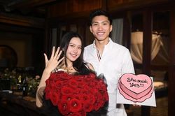 Đoàn Văn Hậu cầu hôn thành công bạn gái Doãn Hải My