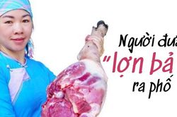 Người đưa 'lợn bản' ra phố