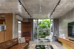 Nhà bê tông bình yên giữa đô thị ở Bắc Giang