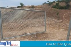 UBND tỉnh chỉ đạo xử lý nghiêm người dân tự ý tháo dỡ hàng rào cao tốc Cam Lộ - La Sơn