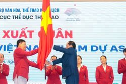 Ngày 22-9 tổ chức lễ thượng cờ Đoàn thể thao Việt Nam tại ASIAD 19