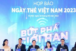 Hơn 103 triệu thẻ ngân hàng nội địa và 36,7 triệu thẻ quốc tế đang lưu hành