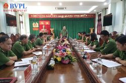 Thanh tra Bộ Công an kiểm tra việc thực hiện Kết luận thanh tra về một số mặt công tác tại Trại giam Kênh 7