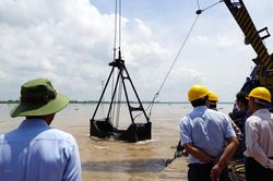 Đồng Tháp: Bàn giao mỏ cát để thi công Cao tốc Cần Thơ-Cà Mau