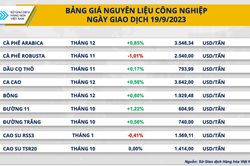 Chỉ số hàng hóa MXV-Index suy yếu ba ngày liên tiếp