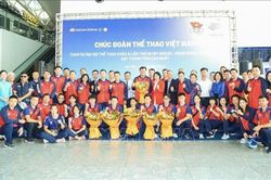Đoàn Thể thao Việt Nam lên đường tranh tài tại ASIAD 19