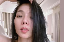 Lệ Quyên đăng ảnh đầu bù tóc rối, bận rộn đến mức không làm được việc này