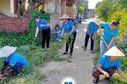 Hội LHPN Việt Nam phát động chuỗi hành động vì môi trường nông thôn