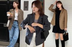 10 set áo blazer mỏng nhẹ cho thời tiết se lạnh