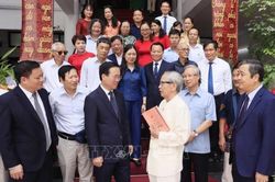 Chủ tịch nước Võ Văn Thưởng dự Lễ giới thiệu tác phẩm 'Còn có ai người khóc Tố Như'