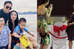 Quan hệ mẹ chồng - nàng dâu kín tiếng nhà Đinh Ngọc Diệp: Tinh tế, tận tình từ lúc yêu đến cưới