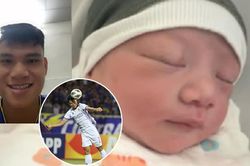Tân binh Hà Nội phấn khích đón 'quý tử' mới sinh đúng ngày ra mắt ở AFC Champions League