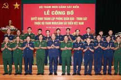 Thành lập đơn vị mới thuộc Bộ Tham mưu Cảnh sát biển