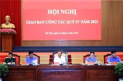 VKSND tối cao tổ chức Hội nghị giao ban công tác Quý IV năm 2023