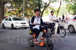 Khi xe đạp điện trở nên kém 'thân thiện' với sinh viên ở trọ