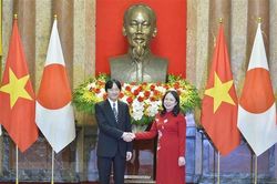 Phó Chủ tịch nước hội kiến Hoàng Thái tử và Công nương Nhật Bản