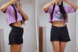 Phan Như Thảo nặng hơn xưa 10kg, ảnh cận cảnh vòng eo và bụng lại gây bất ngờ