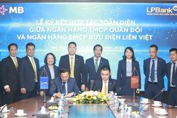 LPBank và MB ký hợp tác, phát huy thế mạnh về công nghệ và mạng lưới