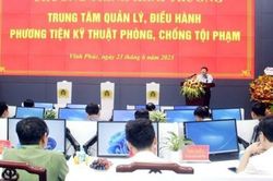 'Phạt nguội' qua dữ liệu camera giám sát ở Vĩnh Phúc
