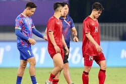 Cục diện bảng B bóng đá ASIAD 2023: Olympic Việt Nam thua đau, cơ hội đi tiếp đang dần hẹp đi