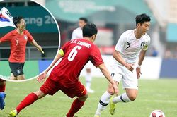 Son Heung Min chọc khe 'thần sầu', lĩnh xướng hàng công Olympic Hàn Quốc đánh bại Việt Nam tiến tới HCV ASIAD