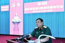 Bộ CHQS tỉnh Tiền Giang tổng kết thực hiện Luật Sĩ quan Quân đội nhân dân Việt Nam