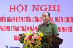 Biểu dương điển hình xuất sắc trong phong trào bảo vệ ANTQ