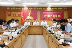 Kỳ họp thứ 15, HĐND tỉnh khóa XVIII thông qua 8 nghị quyết quan trọng