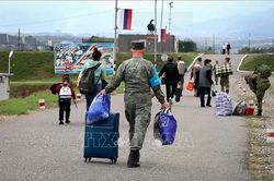 Azerbaijan khẳng định đảm bảo an toàn cho dân thường rời khỏi Nagorny-Karabakh