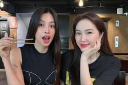 Nhan sắc tỉ lệ vàng của Tiểu Vy suýt 'tàng hình' khi đứng cùng Bảo Thy?