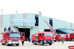 Sẵn sàng cho diễn tập phương án chữa cháy, cứu nạn, cứu hộ cấp tỉnh