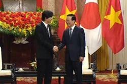 Chủ tịch nước Võ Văn Thưởng tiếp Hoàng Thái tử Nhật Bản Akishino