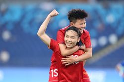 ASIAD 19: Hải Yến, Bích Thùy lập công, tuyển nữ Việt Nam thắng Nepal