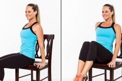 7 bài tập với ghế giúp giảm mỡ bụng hiệu quả