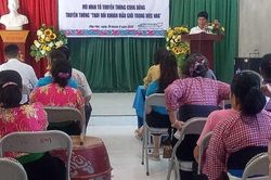 Sơn La tổ chức 'Tổ truyền thông cộng đồng thay đổi khuôn mẫu giới trong việc nhà'