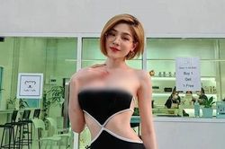 Gái xinh Thái Lan không ngại lăng-xê những bộ đồ 'bé xíu'