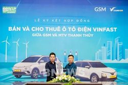 Taxi Xanh Sapa mua và thuê 250 ô tô điện VinFast
