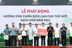 Phát động hưởng ứng Chiến dịch làm cho thế giới sạch hơn 2023