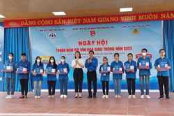 Nhiều hoạt động tại Ngày hội 'Thanh niên với văn hóa giao thông'