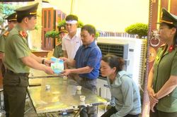 Tiếc thương Trung úy Công an hy sinh khi đang làm nhiệm vụ