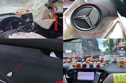 Những vị trí trên xe ô tô không nên tùy tiện trang trí