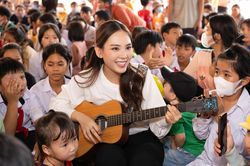 Hoa hậu Mai Phương mang dự án nhân ái vì trẻ em đến 'Miss World 2023'