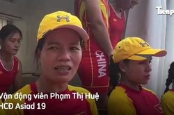 HCĐ Asiad 19 Phạm Thị Huệ: 'Chúng tôi đã nỗ lực hết sức, VĐV hạng nhẹ không đấu được với hạng nặng'