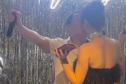Shark Bình quẩy cực sung trong sinh nhật vợ, khóa môi Phương Oanh tình tứ