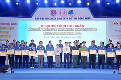 Chương trình Hội quân tổng kết Chiến dịch thanh niên tình nguyện hè năm 2023