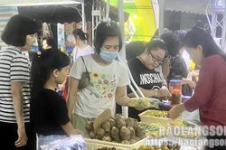 Hơn 30 sản phẩm OCOP và đặc sản Lạng Sơn được trưng bày tại sự kiện giới thiệu sản phẩm OCOP gắn với văn hóa các tỉnh miền núi phía bắc