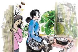 Giỏ cua của mẹ