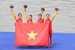 ASIAD 19: Rowing 'mở hàng' huy chương