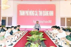 Phó Thủ tướng Trần Lưu Quang làm việc với tỉnh Quảng Ninh về phòng, chống buôn lậu, hàng giả